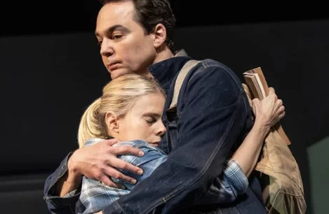 Celia Keenan-Bolger and Jim Parsons in Mother Play