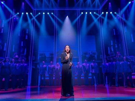 Lea Michele in Chess on Broadway
