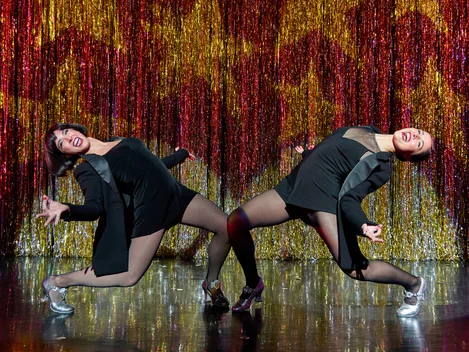 Lissa Deguzman and Reece Weaver in Chicago on Broadway