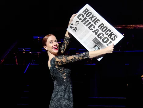 Whitney Leavitt in Chicago on Broadway