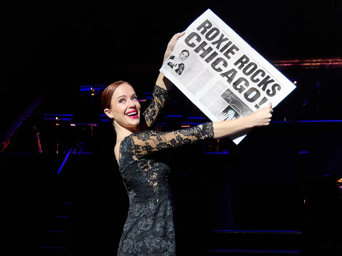Whitney Leavitt in Chicago on Broadway