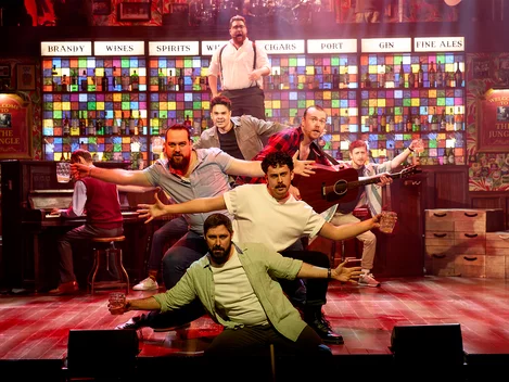 The Choir of Man cast, London