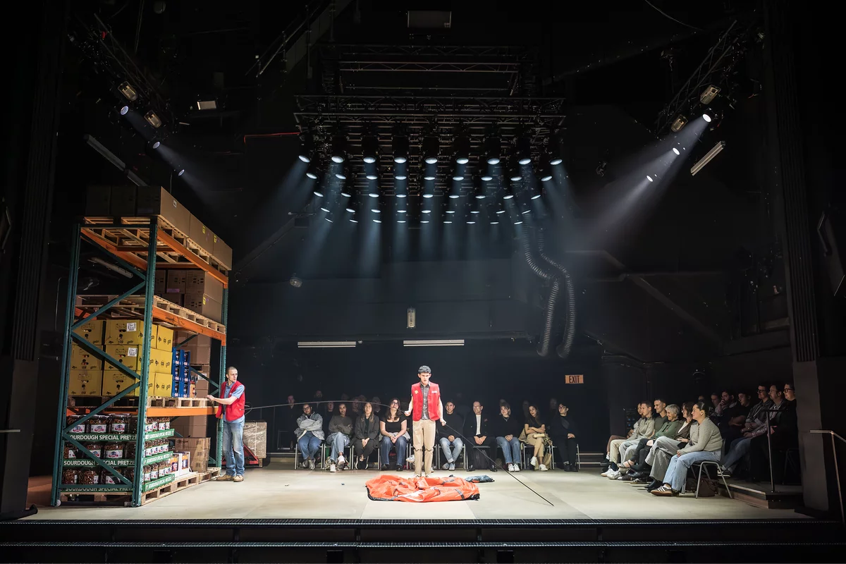 Ruaridh Mollica as Chris and Joe Locke as Jake - Clarkston, Trafalgar Theatre