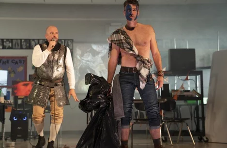 Chris Sullivan and Scott Foley in The Thanksgiving Play