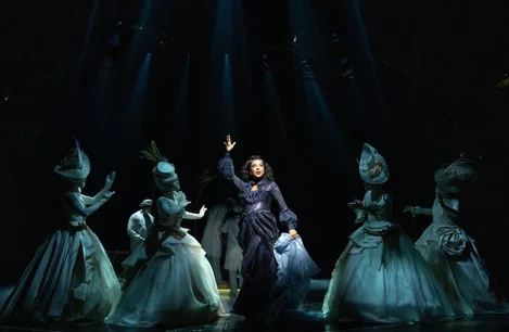 Christina Acosta Robinson and the company of Bad Cinderella