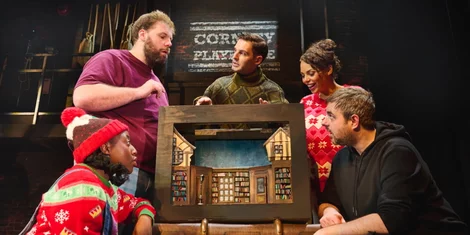 Rehearsals begin for Christmas Carol Goes Wrong