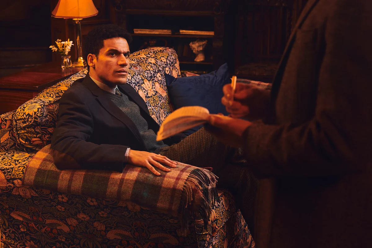Christopher Wren (Joshua Riley) in The Mousetrap
