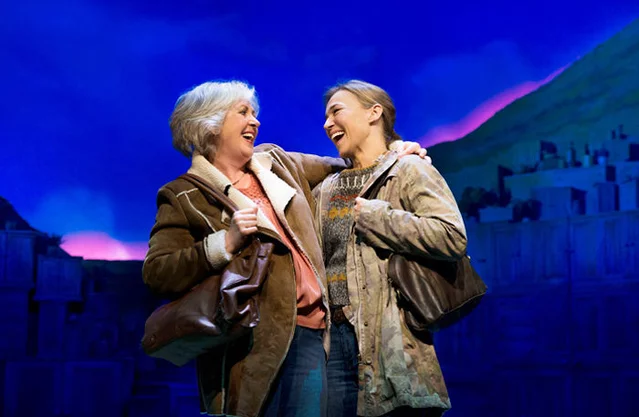Claire Moore as Chris and Joanna Riding as Annie in The Girls