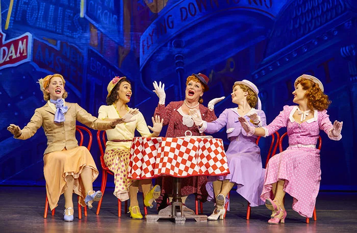 Claire Rickard, Ella Martine, Jasana Ivir and Clare Halse in 42nd Street - London