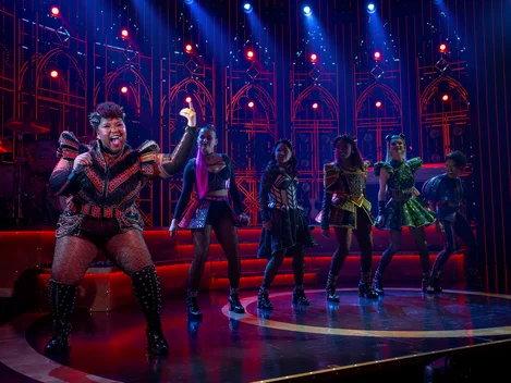 Oliva Donalson plays Anna of Cleves in Six on Broadway