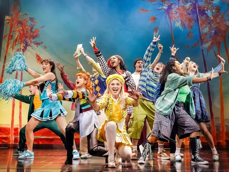 The cast of Clueless the Musical in the West End