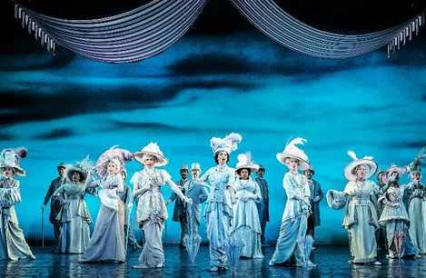 The company of My Fair Lady at the London Coliseum