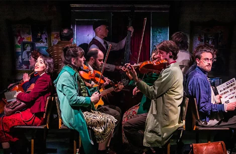 The company of Amélie the Musical at Criterion Theatre, London