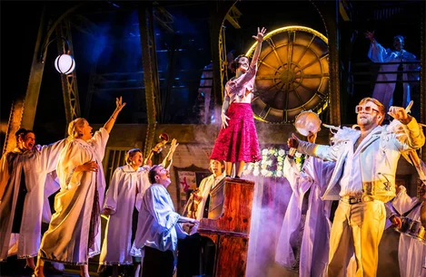 The company of Amélie the Musical at Criterion Theatre, London