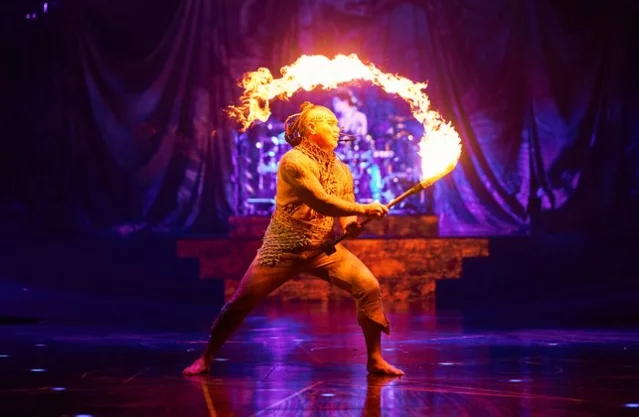 The company of Cirque du Soleil: Alegria