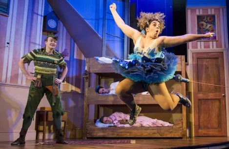 The company of Peter Pan Goes Wrong