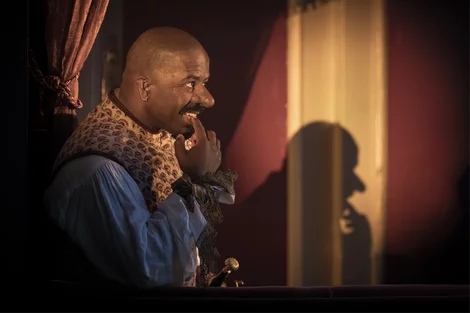 Adrian Lester in Cyrano de Bergerac