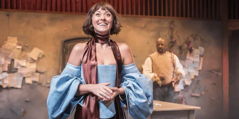 Susannah Fielding plays Roxane in Cyrano de Bergerac