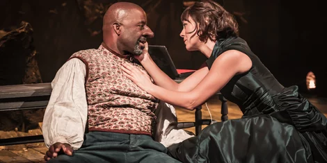 Cyrano de Bergerac stars Adrian Lester and Susannah Fielding
