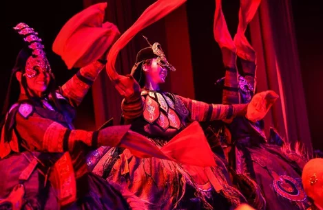 Dancers in The Mongol Khan