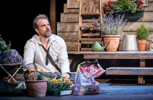 David Harbour in Mad House at the Ambassadors Theatre, London