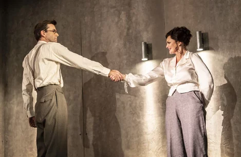David Tennant and Sharon Small in Good at the Harold Pinter Theatre