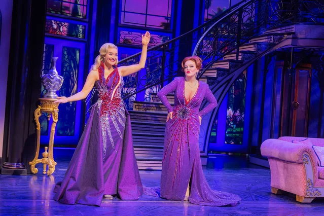 Betsy Wolfe and Jennifer Simard star in Death Becomes Her on Broadway