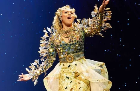 Deborah Cox as Glinda in The Wiz