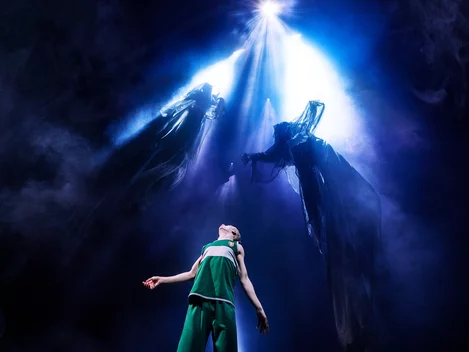 Dementor attack in Harry Potter on Broadway