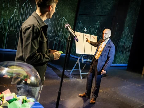 Derren Brown: Only Human runs at London's Apollo Theatre