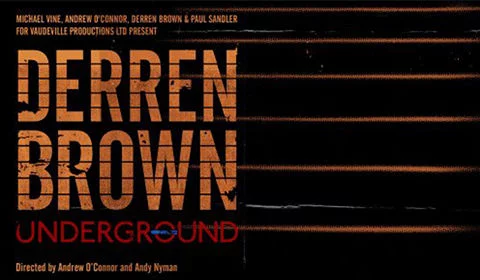 Derren Brown - Underground hero image