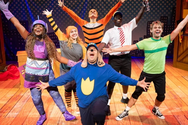 The cast of Dog Man