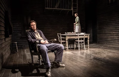 Dominic West and Kate Fleetwood in A View From the Bridge