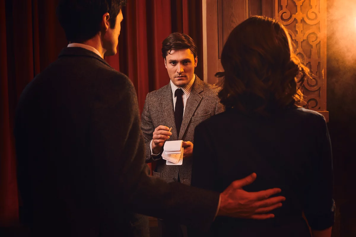 Detective Sergeant Trotter (Thomas Dennis) in The Mousetrap