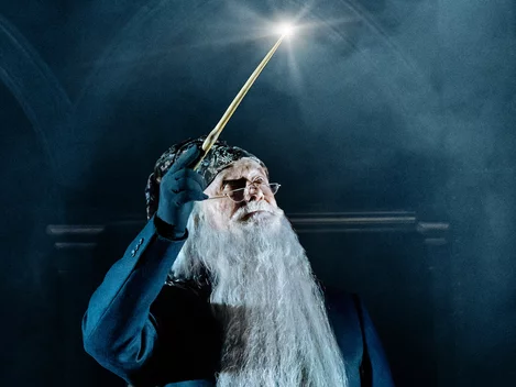 Dumbledore in Harry Potter and the Cursed Child on Broadway