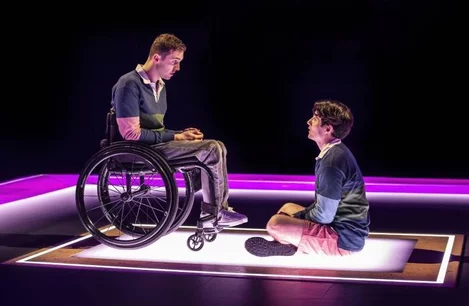 Ed Larkin and Jonny Amies in The Little Big Things