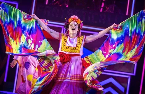 Elena Breschi as Friday Kahlo in Fantastically Great Women