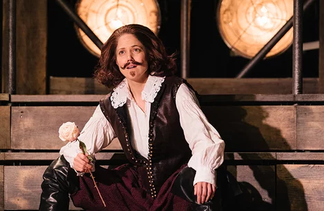 Cast of Emilia at the Vaudeville Theatre, London
