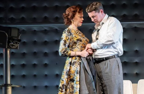 Emily Bergl and Sean Hayes in Good Night, Oscar