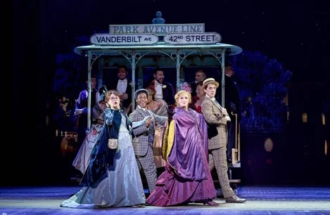 Emily Lane, Tyrone Huntley, Jenna Russell and Harry Hepple in Hello, Dolly