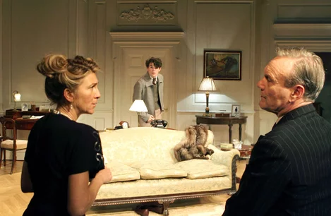 Eve Best and Anthony Head in Love in Idleness 2017