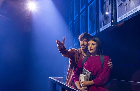 The cast of Fame the Musical at the Peacock Theatre, London
