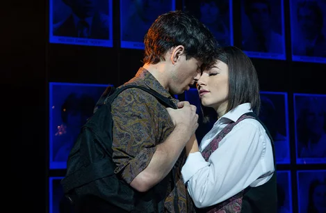 The cast of Fame the Musical at the Peacock Theatre, London