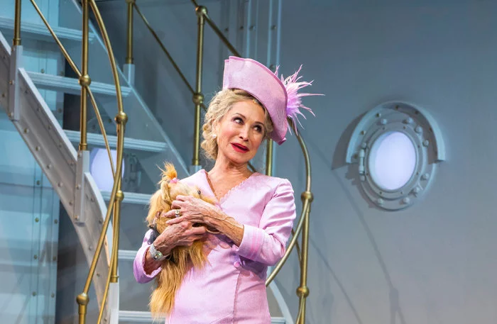 Felicity Kendal in Anything Goes at the Barbican Theatre, London
