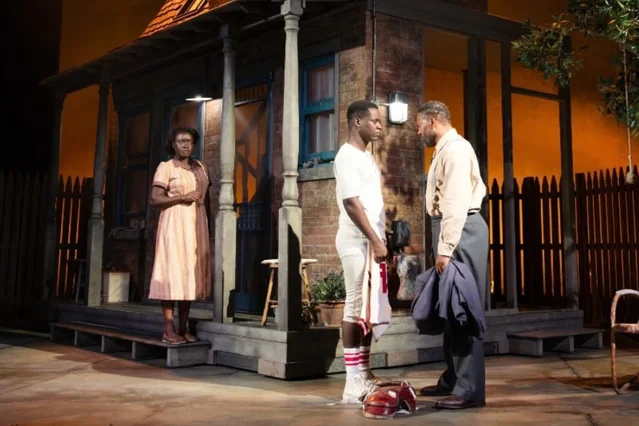 The cast of Fences at London's Lyric Hammersmith