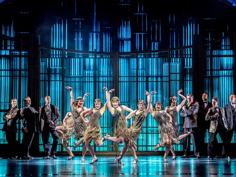 Flapper dancers in The Great Gatsby, West End