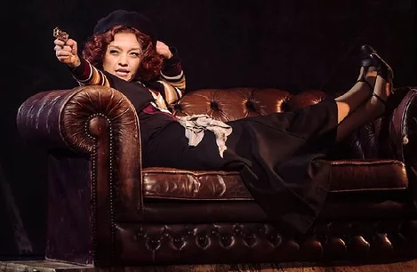 Frances Mayli McCann as Bonnie in Bonnie & Clyde at the Garrick Theatre