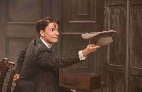 Freddie Fox as Tristan Tzara in Travesties