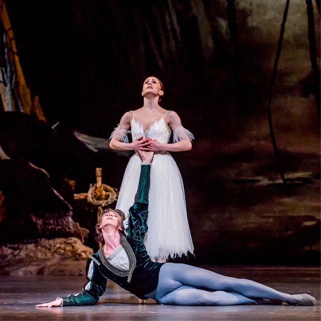 The Royal Ballet perform Giselle at the Royal Opera House in London's Covent Garden