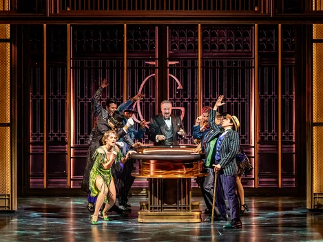 The Great Gatsby musical West End cast